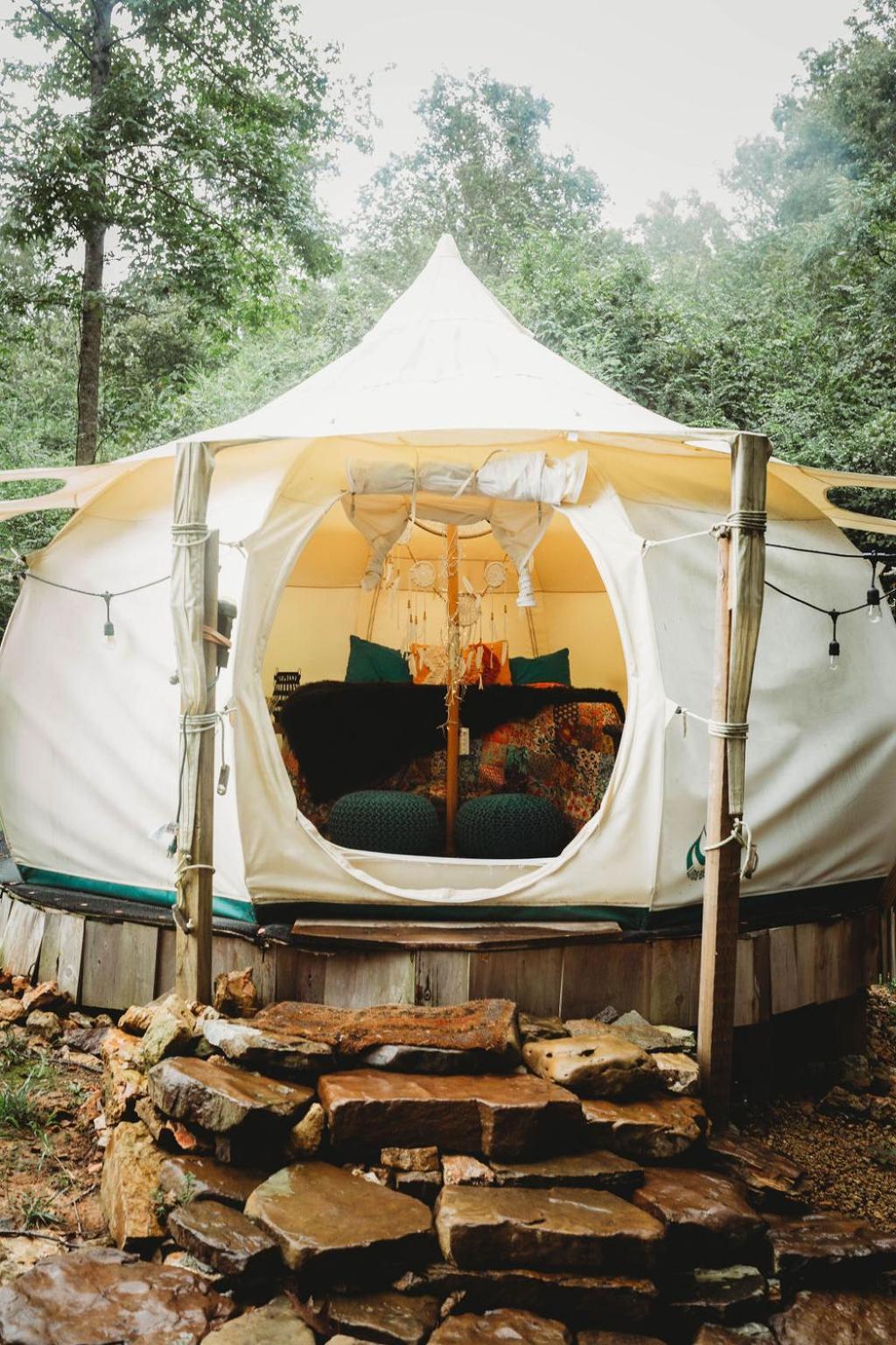 The Pisces-A Stargazing, Luxury Glamping Tent Rogersville Екстер'єр фото